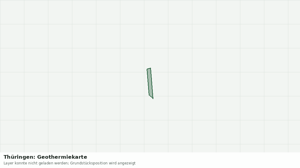 Statische Kartenansicht: Thüringen: Geothermiekarte