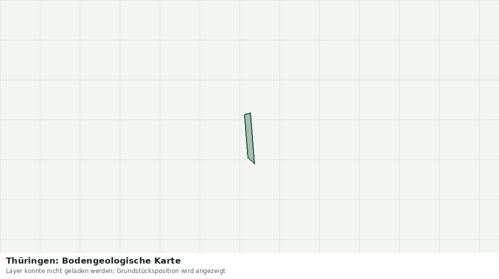 Statische Kartenansicht: Thüringen: Bodengeologische Karte