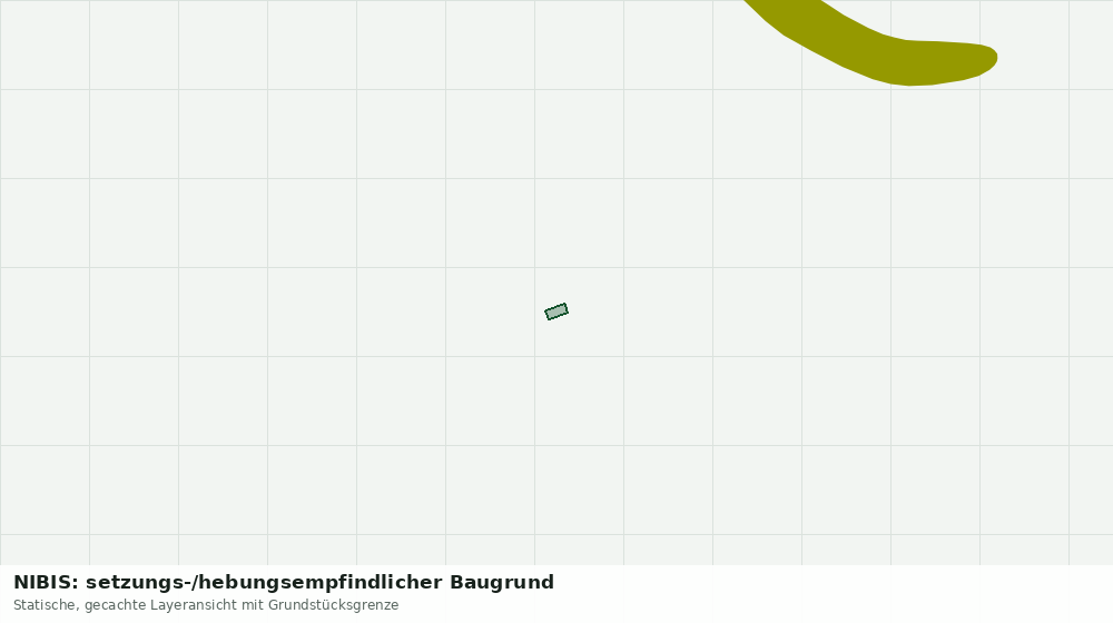 Statische Kartenansicht: NIBIS: setzungs-/hebungsempfindlicher Baugrund