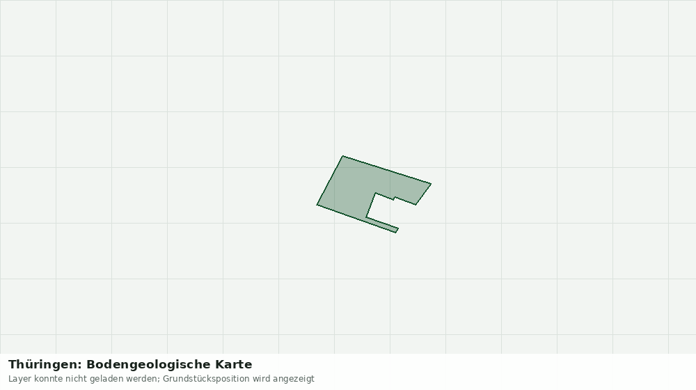 Statische Kartenansicht: Thüringen: Bodengeologische Karte
