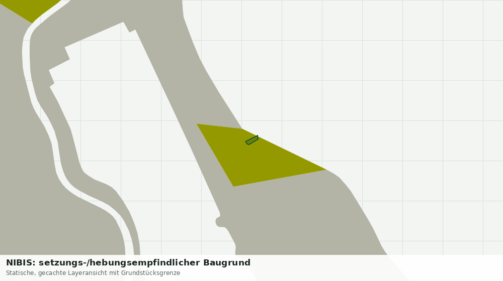 Statische Kartenansicht: NIBIS: setzungs-/hebungsempfindlicher Baugrund