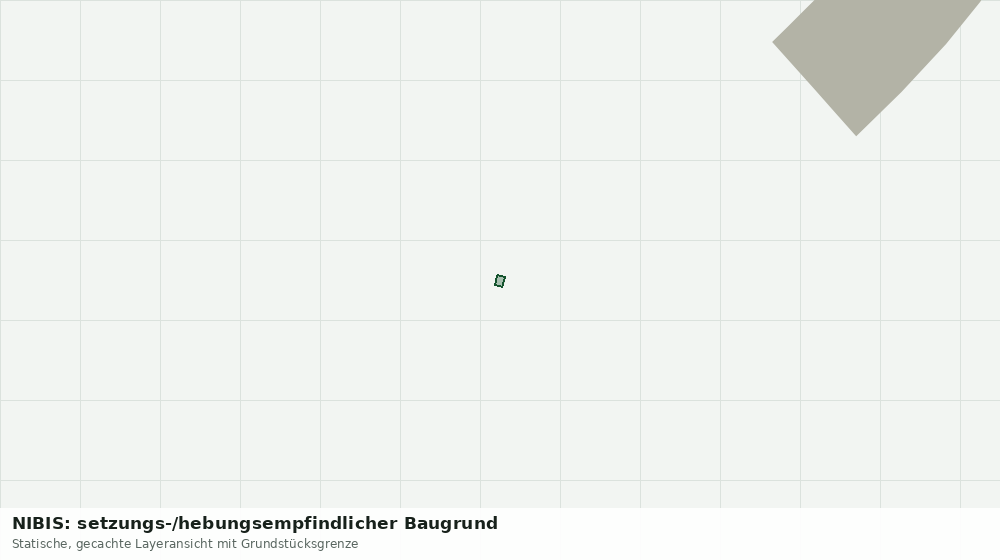 Statische Kartenansicht: NIBIS: setzungs-/hebungsempfindlicher Baugrund