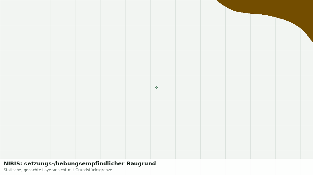 Statische Kartenansicht: NIBIS: setzungs-/hebungsempfindlicher Baugrund