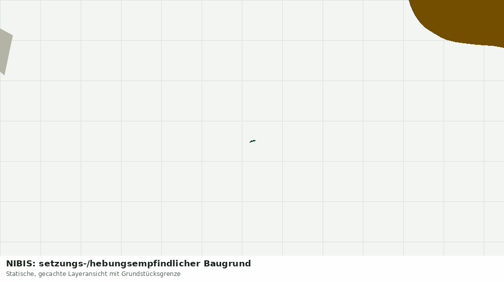 Statische Kartenansicht: NIBIS: setzungs-/hebungsempfindlicher Baugrund