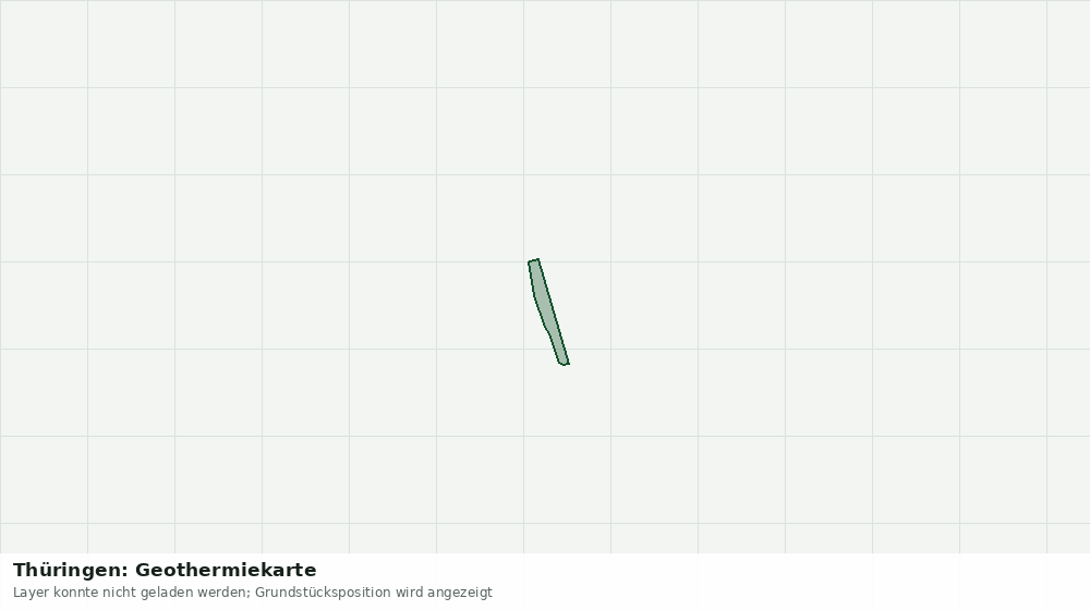 Statische Kartenansicht: Thüringen: Geothermiekarte