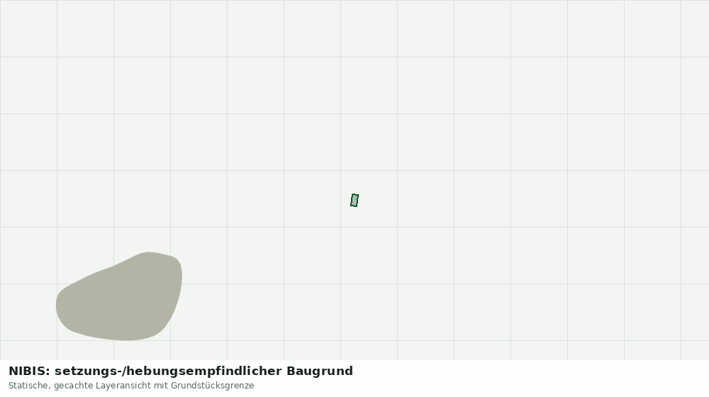 Statische Kartenansicht: NIBIS: setzungs-/hebungsempfindlicher Baugrund