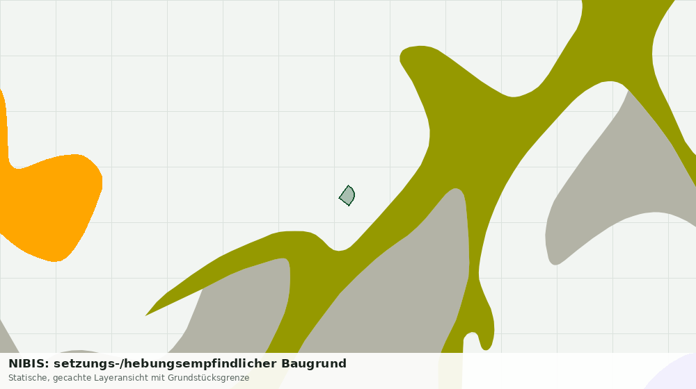 Statische Kartenansicht: NIBIS: setzungs-/hebungsempfindlicher Baugrund