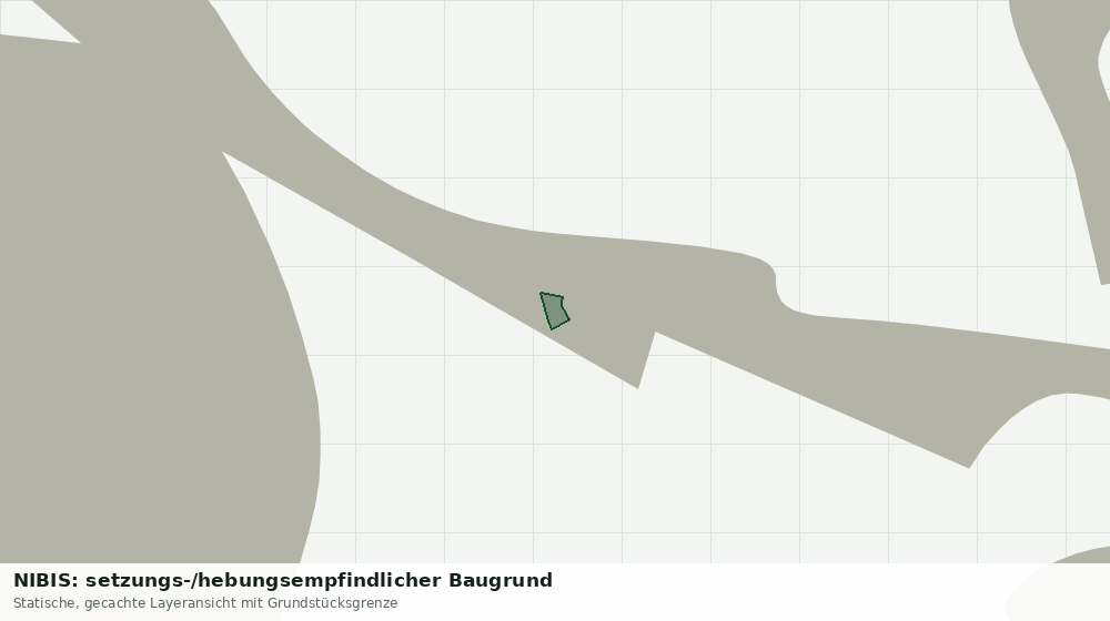Statische Kartenansicht: NIBIS: setzungs-/hebungsempfindlicher Baugrund