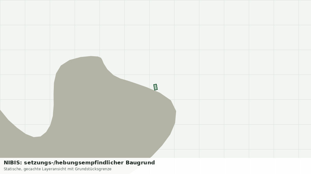 Statische Kartenansicht: NIBIS: setzungs-/hebungsempfindlicher Baugrund