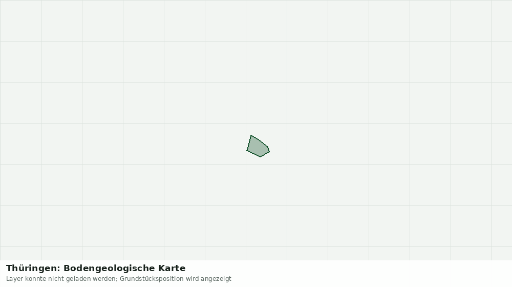 Statische Kartenansicht: Thüringen: Bodengeologische Karte