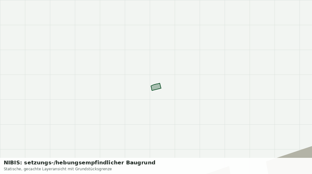 Statische Kartenansicht: NIBIS: setzungs-/hebungsempfindlicher Baugrund