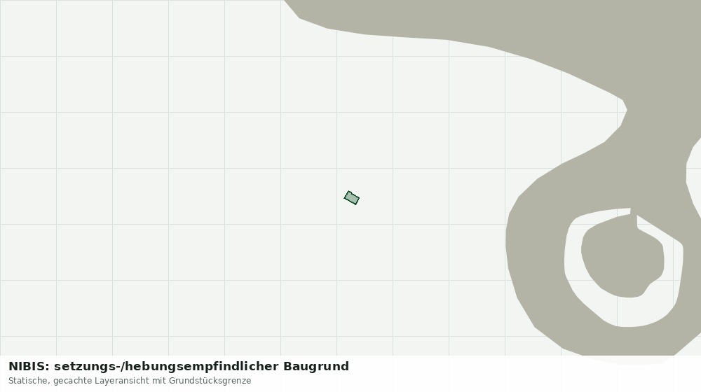Statische Kartenansicht: NIBIS: setzungs-/hebungsempfindlicher Baugrund