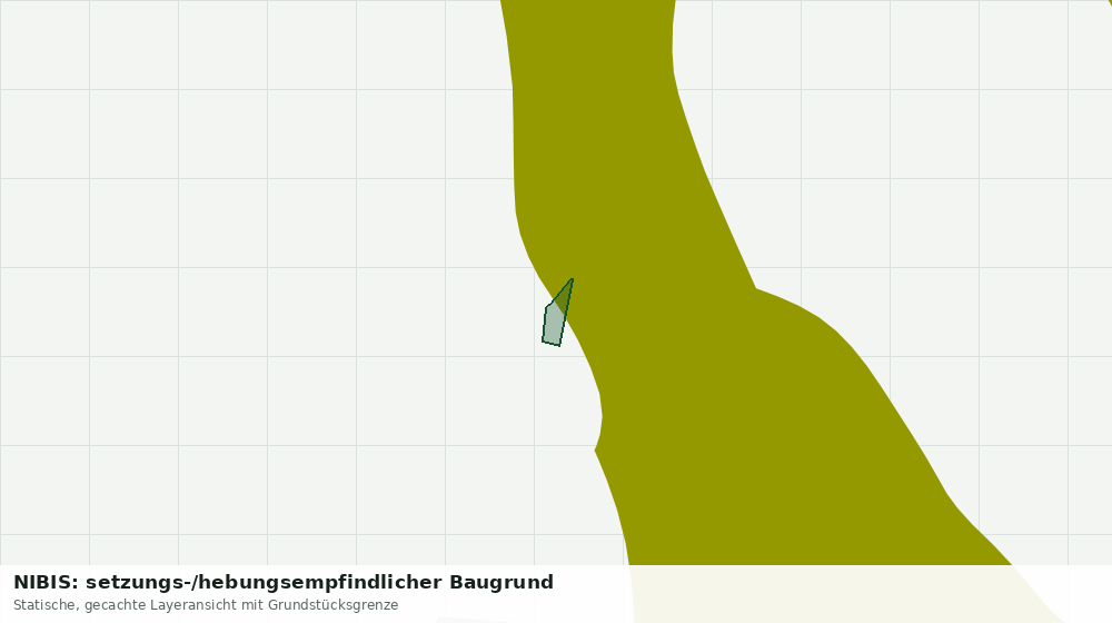 Statische Kartenansicht: NIBIS: setzungs-/hebungsempfindlicher Baugrund