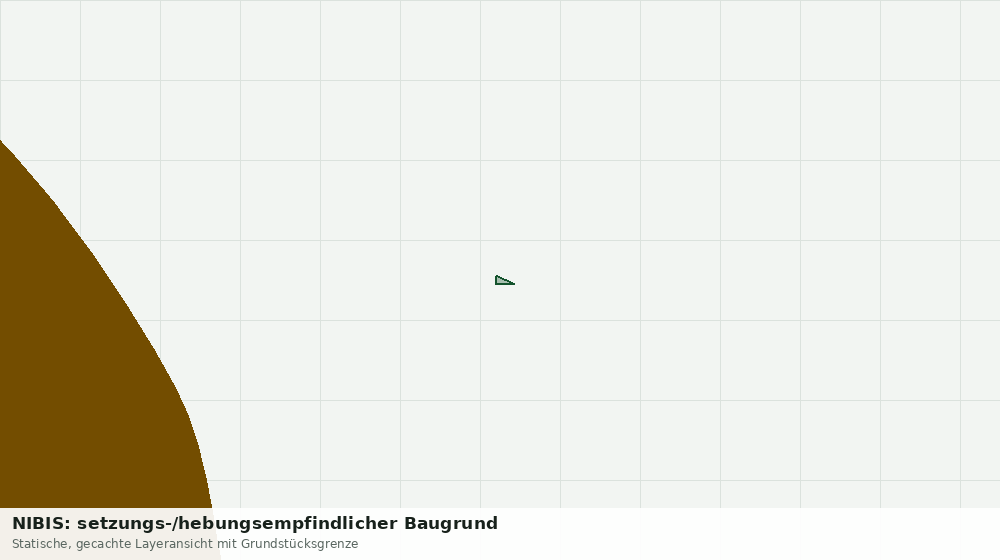 Statische Kartenansicht: NIBIS: setzungs-/hebungsempfindlicher Baugrund