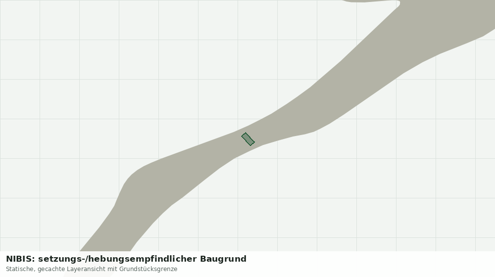 Statische Kartenansicht: NIBIS: setzungs-/hebungsempfindlicher Baugrund