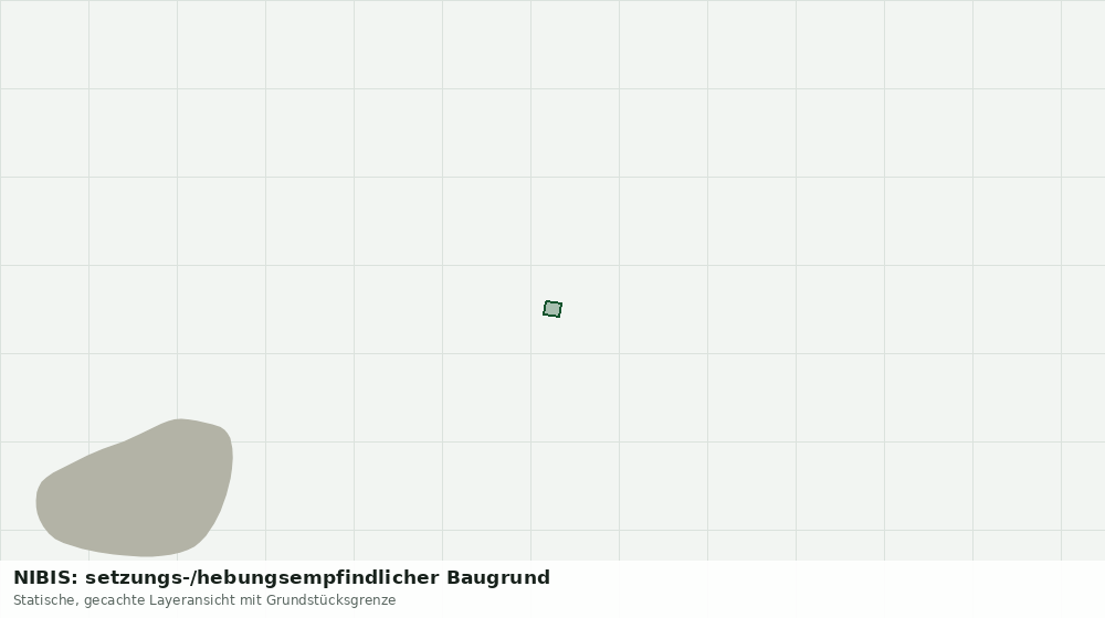 Statische Kartenansicht: NIBIS: setzungs-/hebungsempfindlicher Baugrund