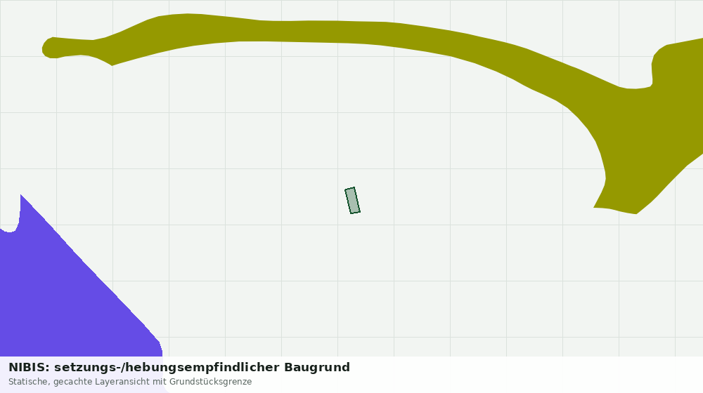 Statische Kartenansicht: NIBIS: setzungs-/hebungsempfindlicher Baugrund