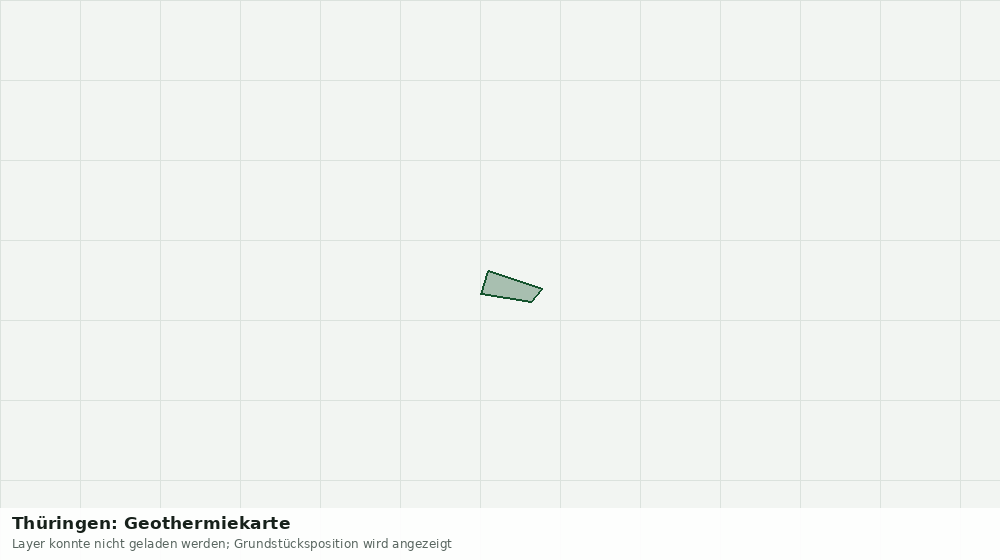 Statische Kartenansicht: Thüringen: Geothermiekarte