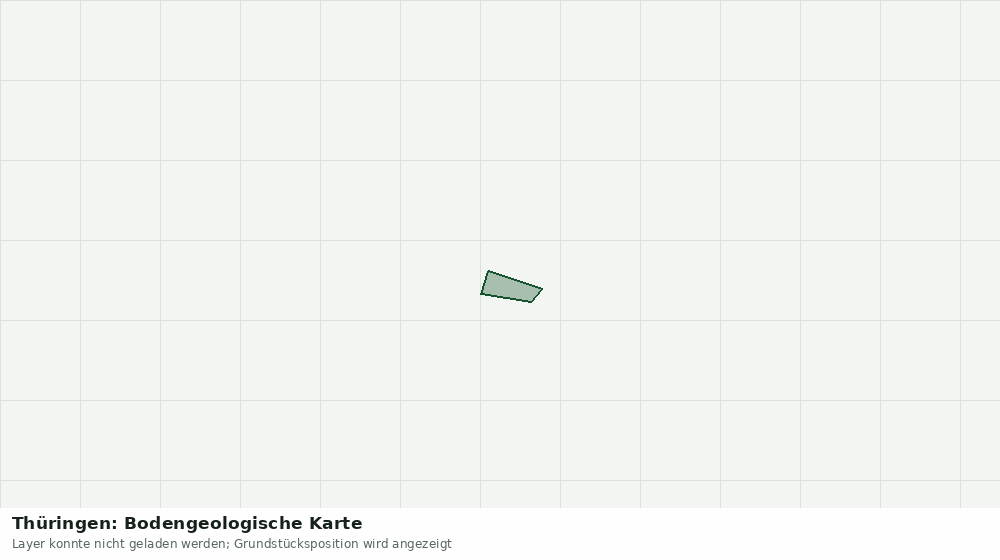 Statische Kartenansicht: Thüringen: Bodengeologische Karte