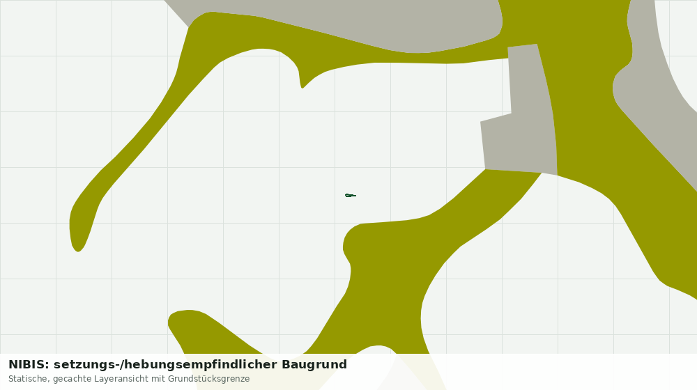 Statische Kartenansicht: NIBIS: setzungs-/hebungsempfindlicher Baugrund