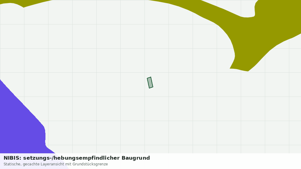 Statische Kartenansicht: NIBIS: setzungs-/hebungsempfindlicher Baugrund