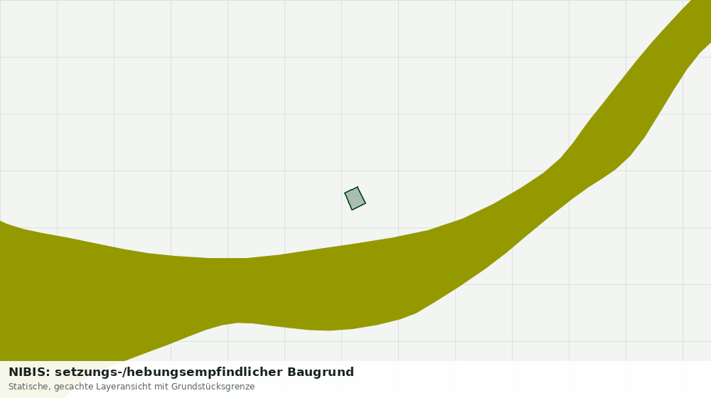 Statische Kartenansicht: NIBIS: setzungs-/hebungsempfindlicher Baugrund