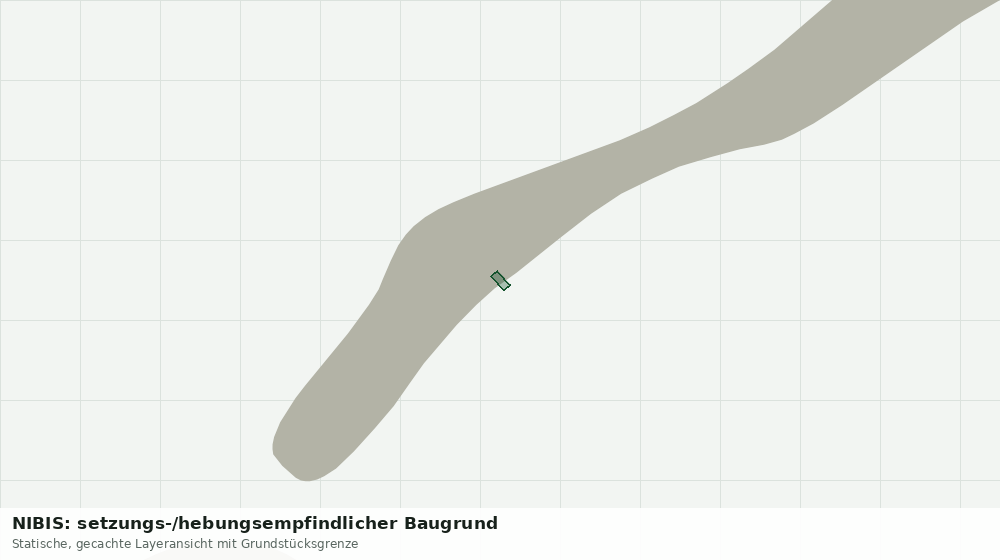Statische Kartenansicht: NIBIS: setzungs-/hebungsempfindlicher Baugrund