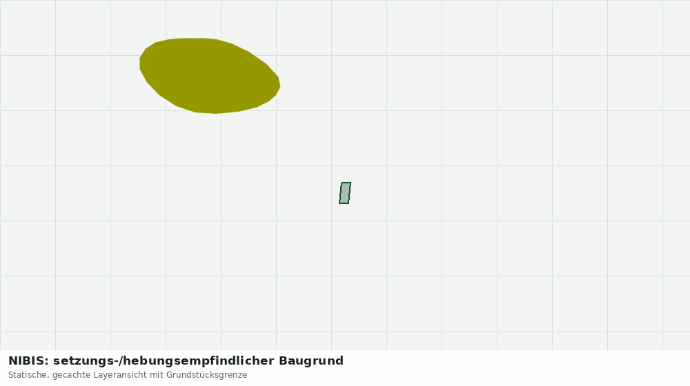 Statische Kartenansicht: NIBIS: setzungs-/hebungsempfindlicher Baugrund