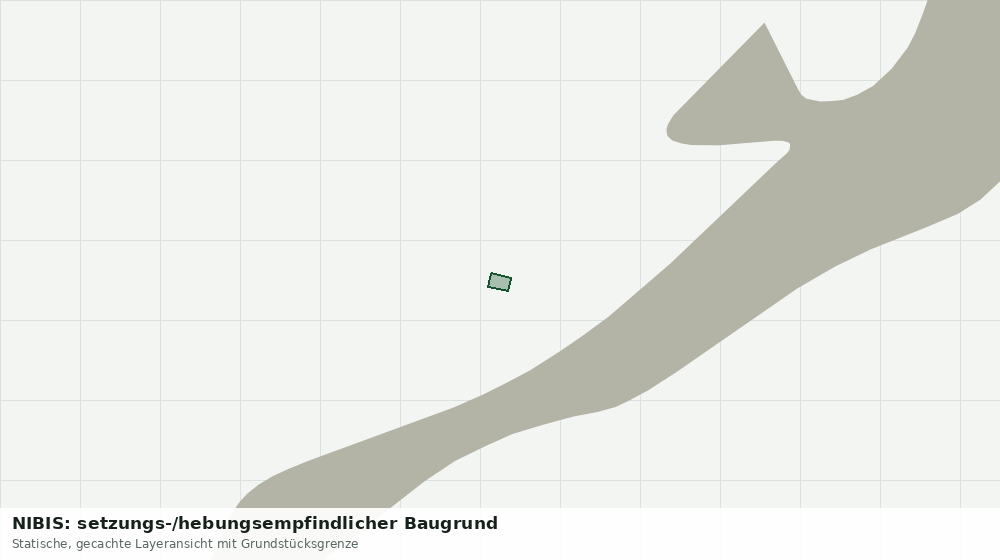 Statische Kartenansicht: NIBIS: setzungs-/hebungsempfindlicher Baugrund