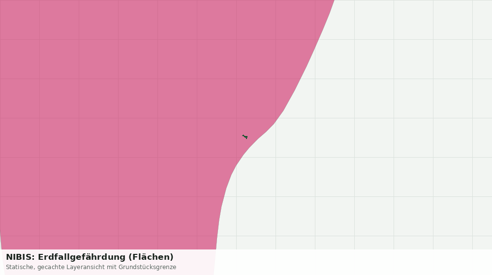 Statische Kartenansicht: NIBIS: Erdfallgefährdung (Flächen)