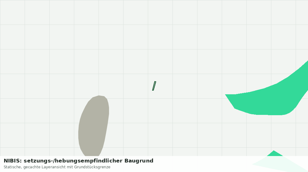 Statische Kartenansicht: NIBIS: setzungs-/hebungsempfindlicher Baugrund