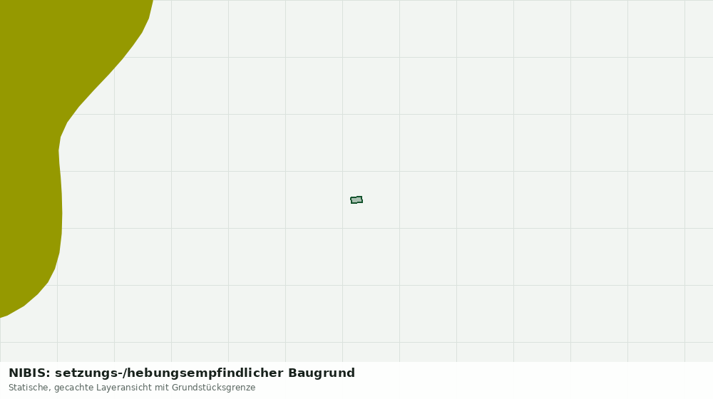 Statische Kartenansicht: NIBIS: setzungs-/hebungsempfindlicher Baugrund