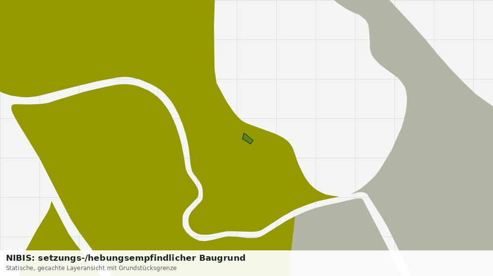 Statische Kartenansicht: NIBIS: setzungs-/hebungsempfindlicher Baugrund