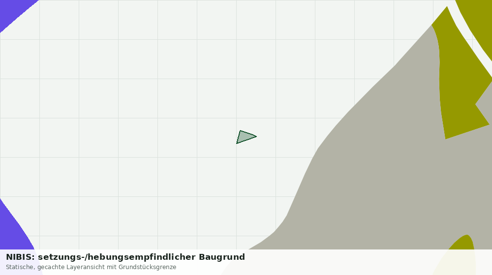 Statische Kartenansicht: NIBIS: setzungs-/hebungsempfindlicher Baugrund
