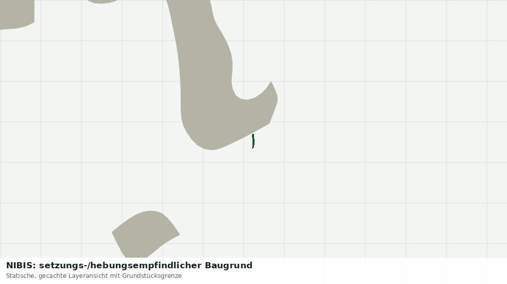 Statische Kartenansicht: NIBIS: setzungs-/hebungsempfindlicher Baugrund