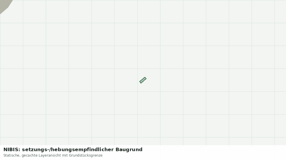 Statische Kartenansicht: NIBIS: setzungs-/hebungsempfindlicher Baugrund