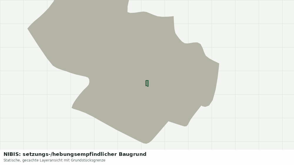 Statische Kartenansicht: NIBIS: setzungs-/hebungsempfindlicher Baugrund