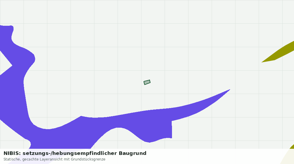 Statische Kartenansicht: NIBIS: setzungs-/hebungsempfindlicher Baugrund