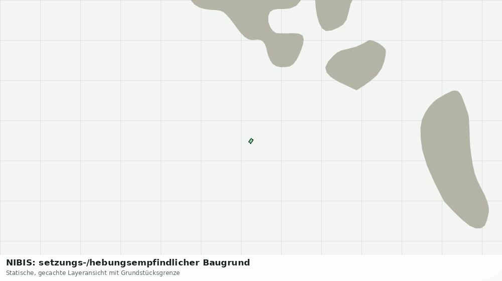 Statische Kartenansicht: NIBIS: setzungs-/hebungsempfindlicher Baugrund