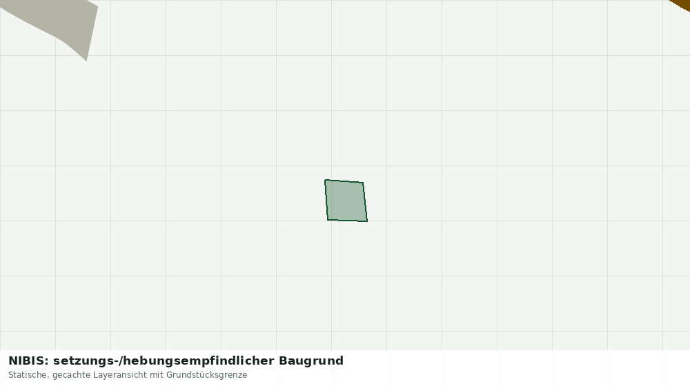 Statische Kartenansicht: NIBIS: setzungs-/hebungsempfindlicher Baugrund