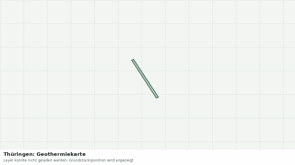 Statische Kartenansicht: Thüringen: Geothermiekarte