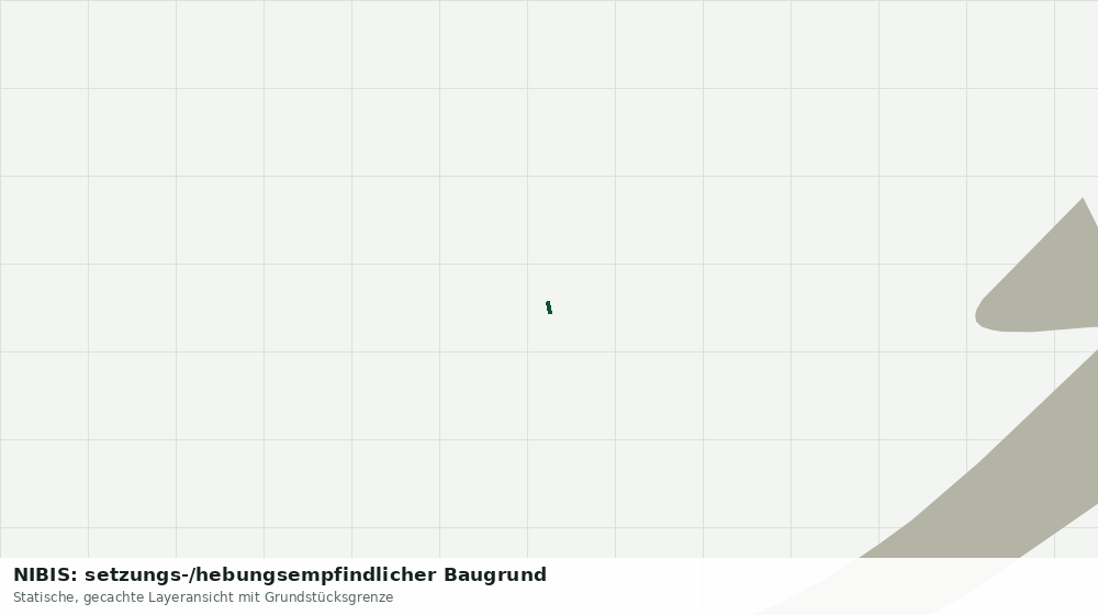 Statische Kartenansicht: NIBIS: setzungs-/hebungsempfindlicher Baugrund