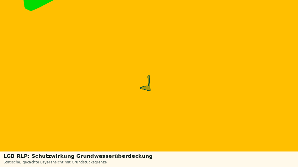 Statische Kartenansicht: LGB RLP: Schutzwirkung Grundwasserüberdeckung