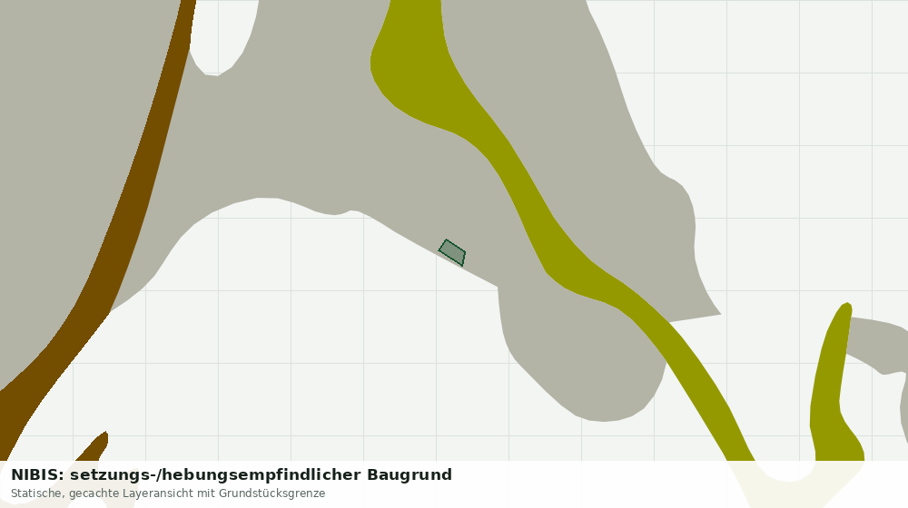 Statische Kartenansicht: NIBIS: setzungs-/hebungsempfindlicher Baugrund