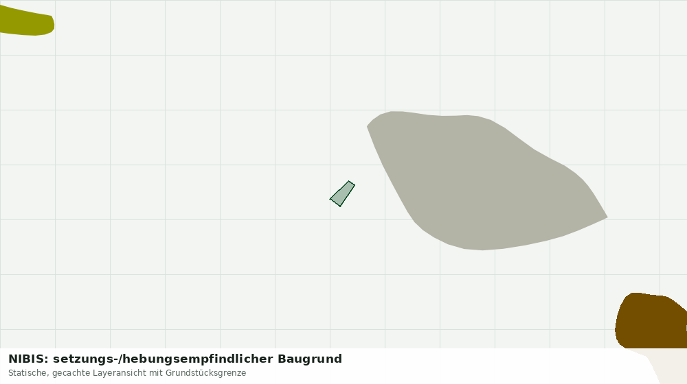 Statische Kartenansicht: NIBIS: setzungs-/hebungsempfindlicher Baugrund