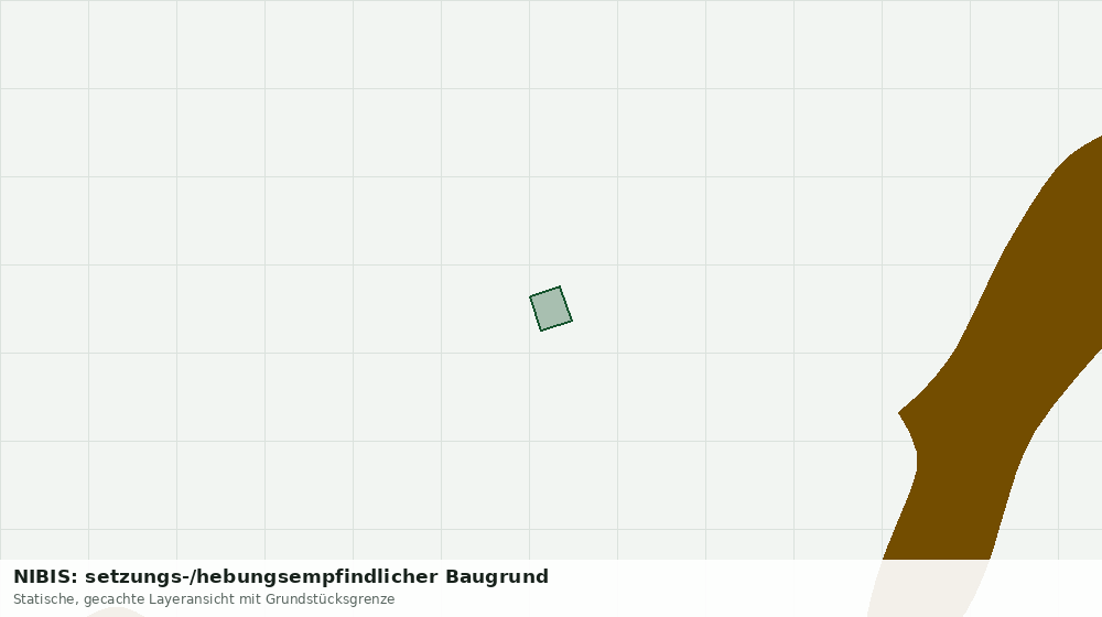 Statische Kartenansicht: NIBIS: setzungs-/hebungsempfindlicher Baugrund