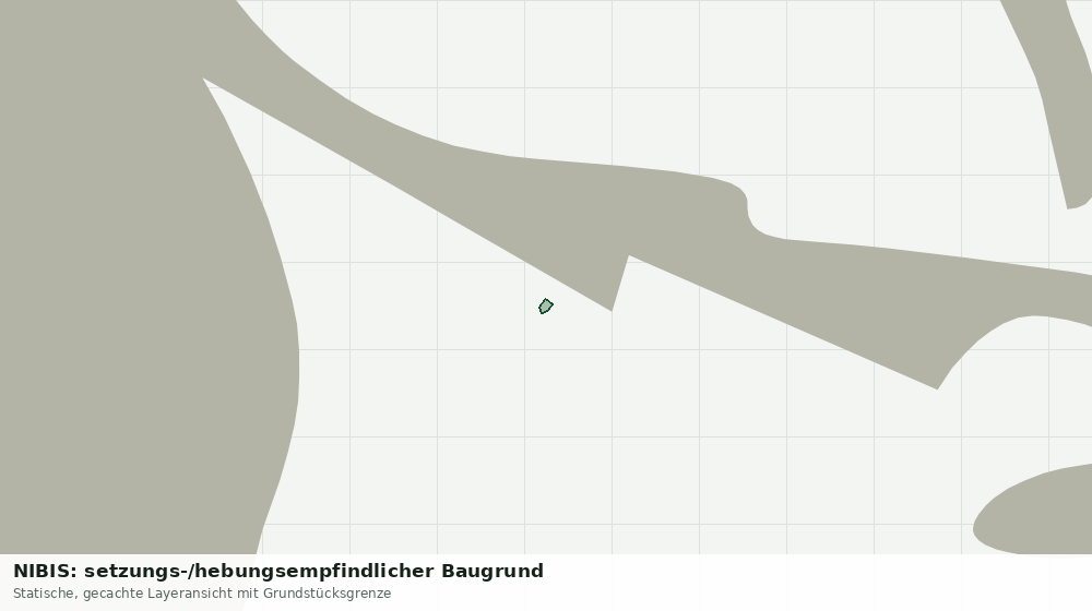 Statische Kartenansicht: NIBIS: setzungs-/hebungsempfindlicher Baugrund