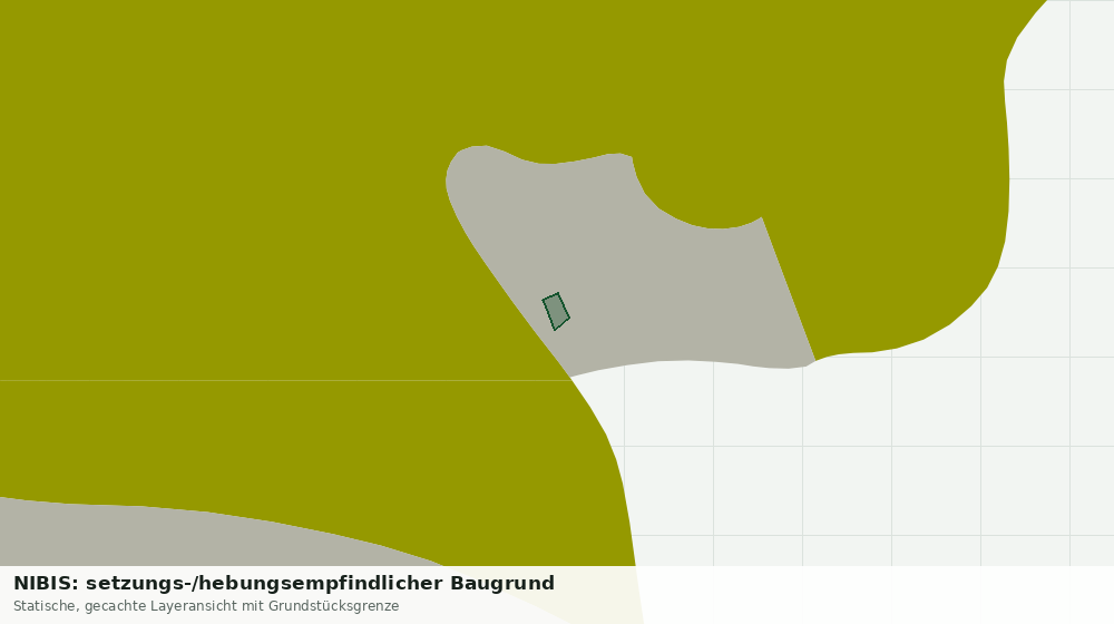 Statische Kartenansicht: NIBIS: setzungs-/hebungsempfindlicher Baugrund