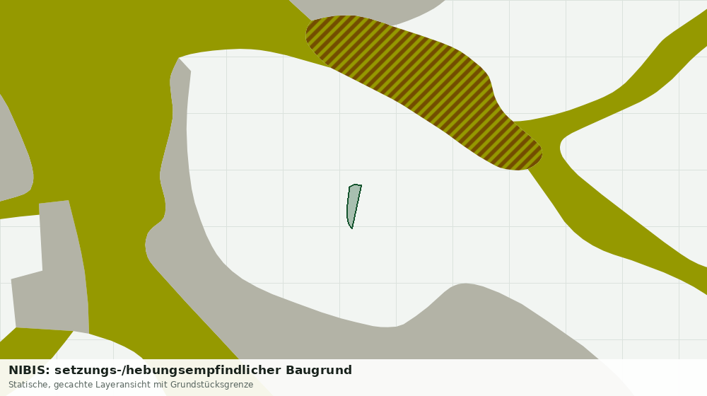 Statische Kartenansicht: NIBIS: setzungs-/hebungsempfindlicher Baugrund