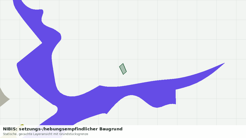 Statische Kartenansicht: NIBIS: setzungs-/hebungsempfindlicher Baugrund